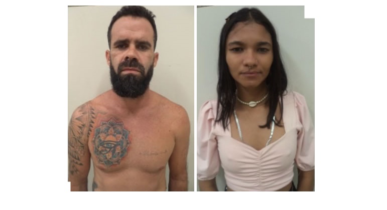 Casal preso com um revólver em Brejo Santo e homem com pistola em Nova Olinda