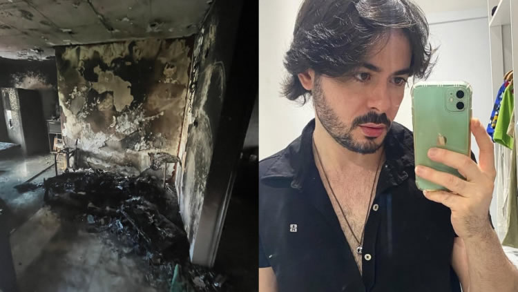 Designer morre após incêndio atingir apartamento em Itapipoca