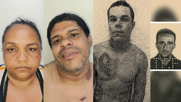 Casal preso com drogas em Barro e dois homens em Caririaçu e Campos Sales por mandados em aberto