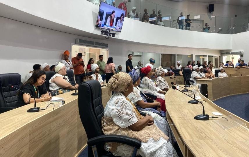 Em audiência pública, povos de terreiro cobram ações contra intolerância religiosa; Câmara de Juazeiro define medidas