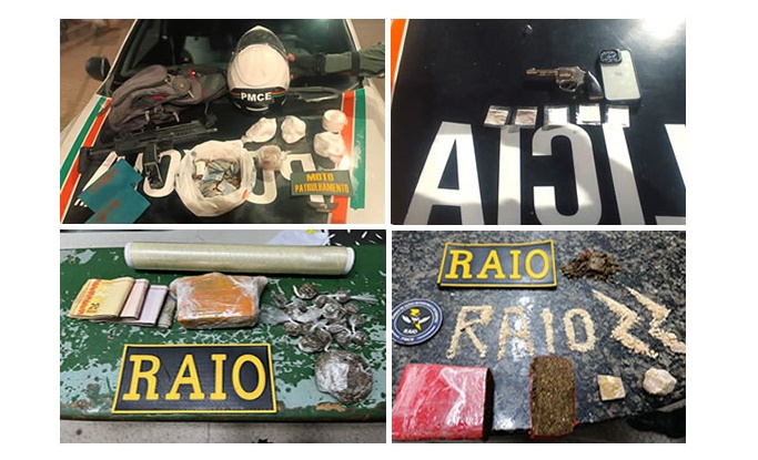 PM prende mais quatro com drogas em Juazeiro, Potengi, Missão Velha e Crato